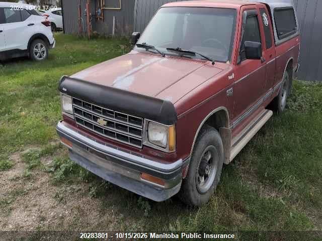 20283801 :رقم المزاد ، 1GEES19Z1L2118971 vin ، 1990 Chevrolet S10 Tahoe مزاد بيع