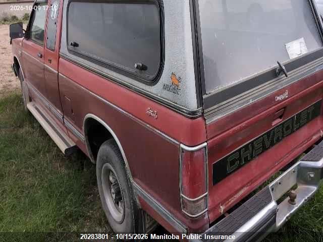 20283801 :رقم المزاد ، 1GEES19Z1L2118971 vin ، 1990 Chevrolet S10 Tahoe مزاد بيع