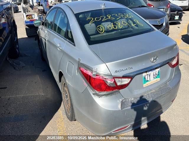 Aukcja sprzedaży 2011 Hyundai Sonata Gls, vin: 5NPEB4AC3BH068928, numer aukcji: 20283885