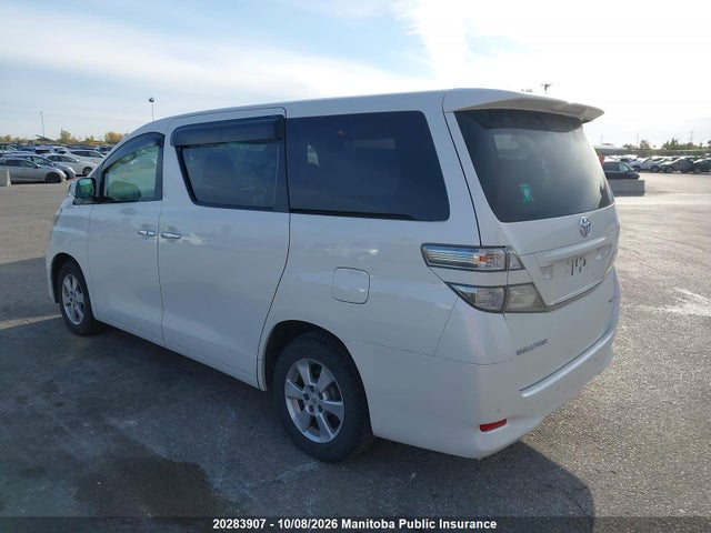 Aukcja sprzedaży 2008 Toyota Vellfire, vin: GGH258002021, numer aukcji: 20283907