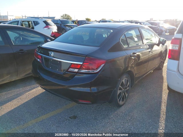 Honda Civic Lx 2014 2HGFB2F51EH033306 Image 4