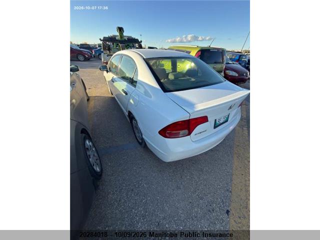 Продаж на аукціоні авто 2008 Honda Civic Dx-a, vin: 2HGFA16268H109271, номер лоту: 20284018