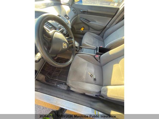Продаж на аукціоні авто 2008 Honda Civic Dx-a, vin: 2HGFA16268H109271, номер лоту: 20284018