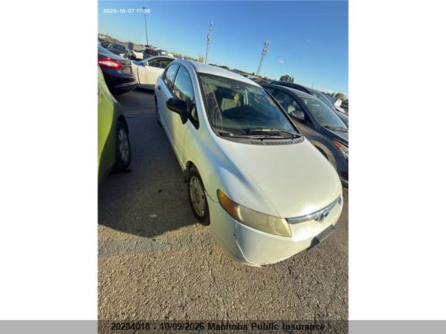 Продаж на аукціоні авто 2008 Honda Civic Dx-a, vin: 2HGFA16268H109271, номер лоту: 20284018