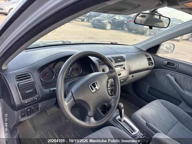 20284109 :رقم المزاد ، 2HGES16645H047294 vin ، 2005 Honda Civic Lx مزاد بيع