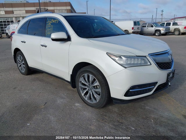 Auction sale of the 2016 Acura Mdx Elite, vin: 5FRYD4H64GB504939, lot number: 20284187