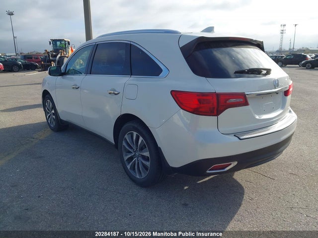 2016 Acura Mdx Elite მანქანა იყიდება აუქციონზე, vin: 5FRYD4H64GB504939, აუქციონის ნომერი: 20284187