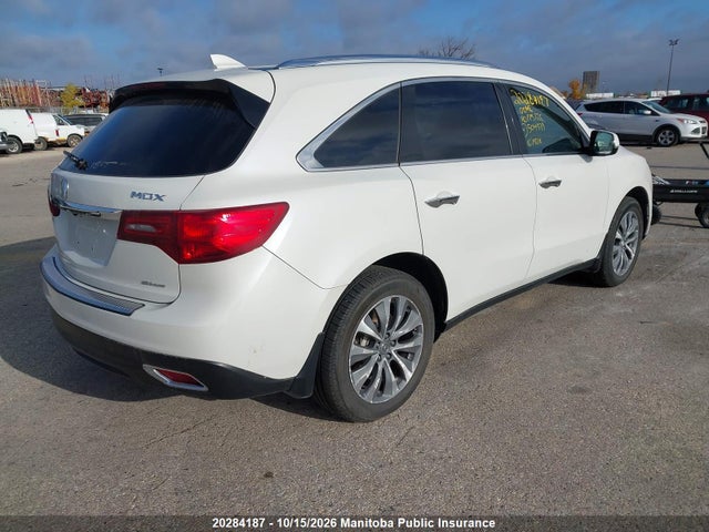 2016 Acura Mdx Elite მანქანა იყიდება აუქციონზე, vin: 5FRYD4H64GB504939, აუქციონის ნომერი: 20284187