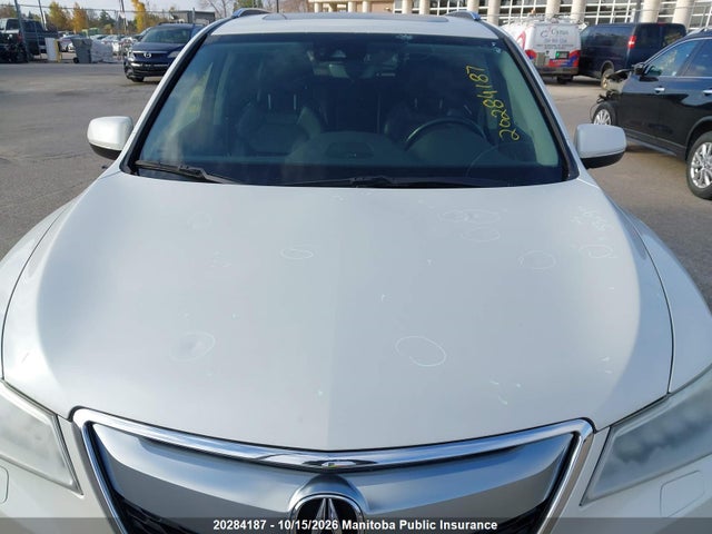2016 Acura Mdx Elite მანქანა იყიდება აუქციონზე, vin: 5FRYD4H64GB504939, აუქციონის ნომერი: 20284187