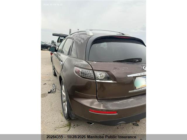 Auction sale of the 2005 Infiniti Fx35, vin: JNRAS08W85X214160, lot number: 20284355