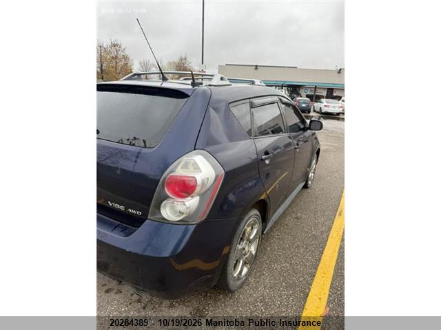 20284389 :رقم المزاد ، 5Y2SM6E01AZ406195 vin ، 2010 Pontiac Vibe مزاد بيع