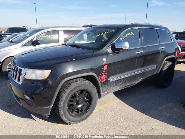 20284664 :رقم المزاد ، 1J4RR5GG7BC502142 vin ، 2011 Jeep Grand Cherokee Limited مزاد بيع