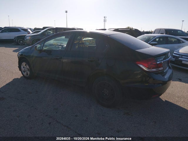 Honda Civic Lx 2014 19XFB2F57EE055112 Image 3