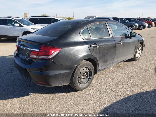 Honda Civic Lx 2014 19XFB2F57EE055112 Image 4