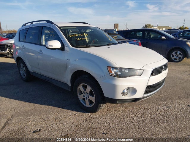 20284836 :رقم المزاد ، JA4JT3AX9DU607113 vin ، 2013 Mitsubishi Outlander Ls مزاد بيع