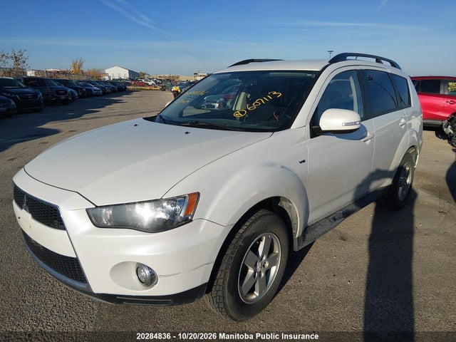20284836 :رقم المزاد ، JA4JT3AX9DU607113 vin ، 2013 Mitsubishi Outlander Ls مزاد بيع