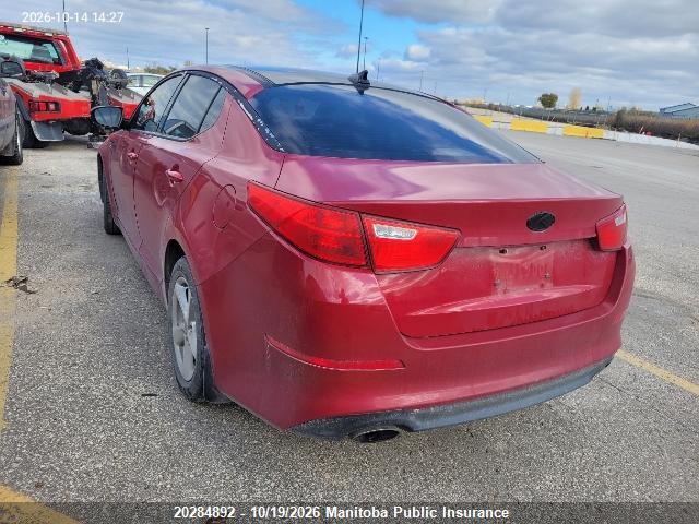 KIA Optima Lx 2015 KNAGM4A74F5624169 Image 3