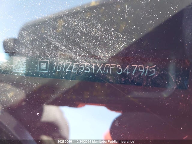 Chevrolet MALIBU LT 2016 1G1ZE5STXGF347915 Image 9