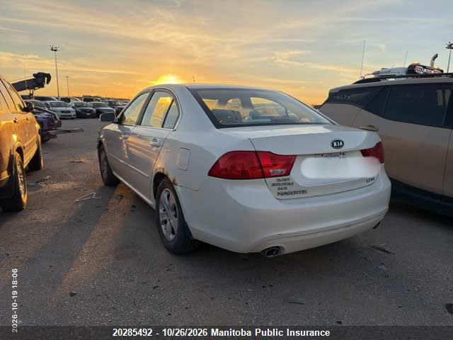 Aukcja sprzedaży 2009 Kia Magentis Lx V6, vin: KNAGE224795307805, numer aukcji: 20285492