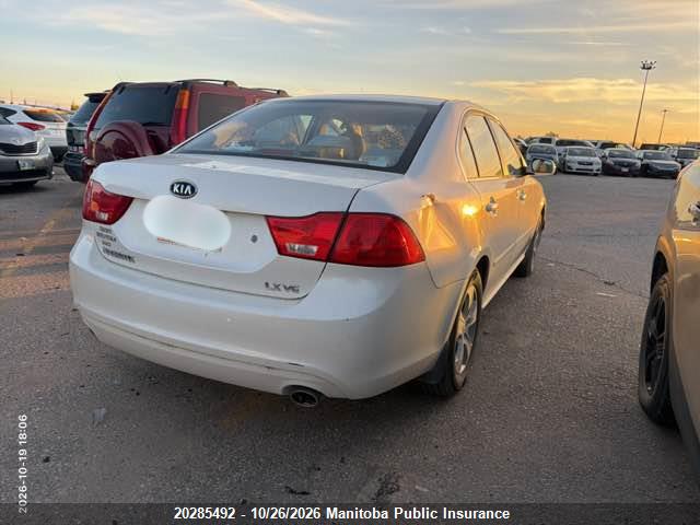 Aukcja sprzedaży 2009 Kia Magentis Lx V6, vin: KNAGE224795307805, numer aukcji: 20285492