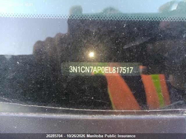 3N1CN7AP0EL817517 Nissan Versa 1.6 Sv