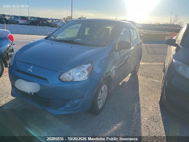 Mitsubishi MIRAGE ES 2015 ML32A3HJ9FH005991 Image 2