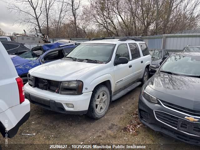 2003 Chevrolet Trailblazer Ext Lt მანქანა იყიდება აუქციონზე, vin: 1GNET16P136209361, აუქციონის ნომერი: 20286627