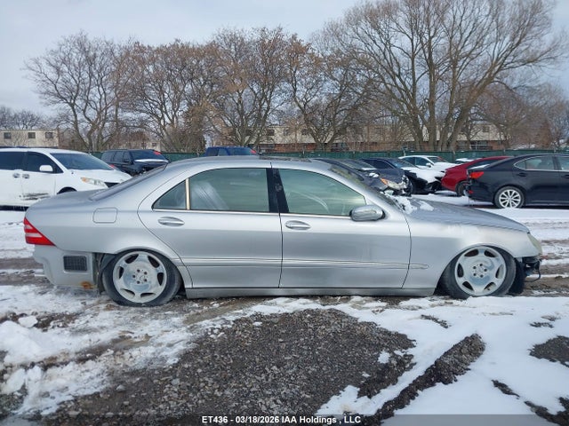 Продаж на аукціоні авто 2002 Mercedes-benz S 600 600, vin: WDBNG78J42A247086, номер лоту: 0