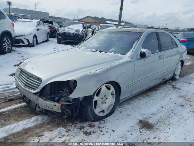 Продаж на аукціоні авто 2002 Mercedes-benz S 600 600, vin: WDBNG78J42A247086, номер лоту: 0