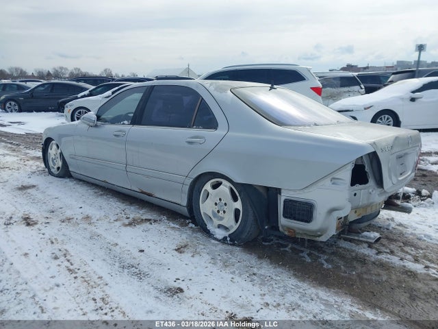Продаж на аукціоні авто 2002 Mercedes-benz S 600 600, vin: WDBNG78J42A247086, номер лоту: 0