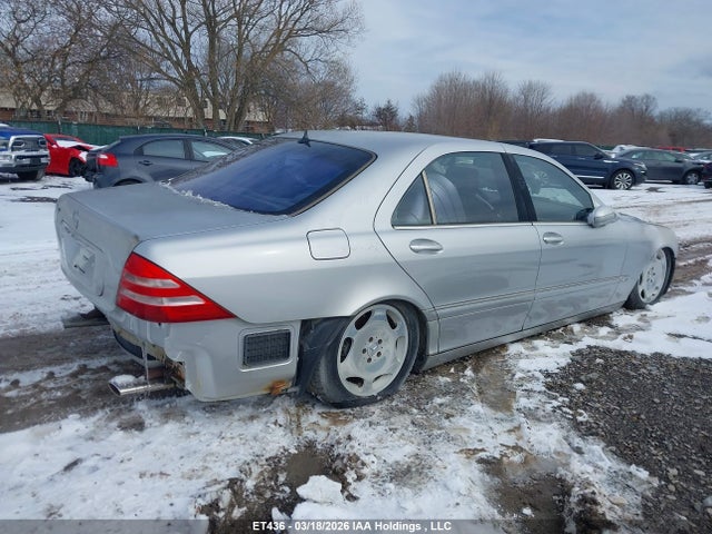 Продаж на аукціоні авто 2002 Mercedes-benz S 600 600, vin: WDBNG78J42A247086, номер лоту: 0