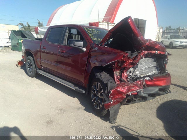 11561571 :رقم المزاد ، 3GCUYEET4MG442274 vin ، 2021 Chevrolet Silverado K1500 Rst مزاد بيع