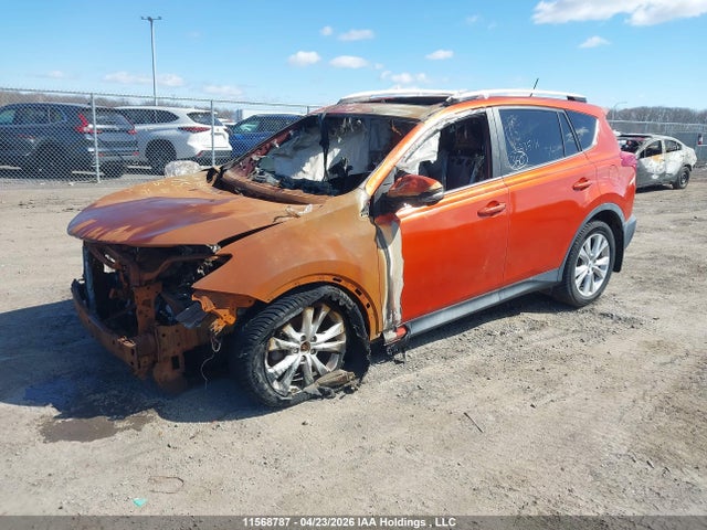 11568787 :رقم المزاد ، 2T3DFREV4FW235191 vin ، 2015 Toyota Rav4 Limited مزاد بيع