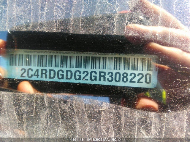 Dodge Grand Caravan 2016 2C4RDGDG2GR308220 Image 9