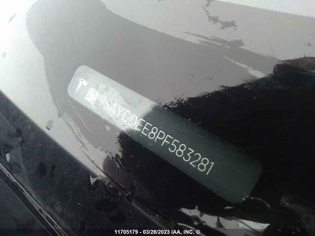 Tesla Model Y 2023 7SAYGDEE8PF583281 Image 9