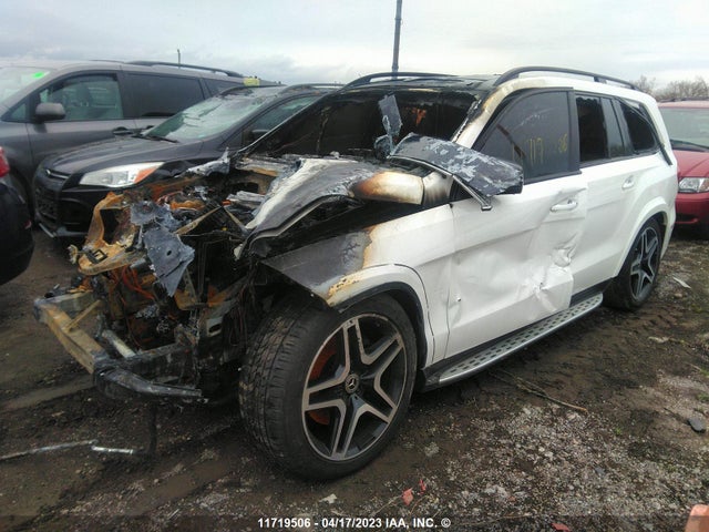 Mercedes-Benz Gls 450 4matic 2018 4JGDF6EE9JB018490 Image 2