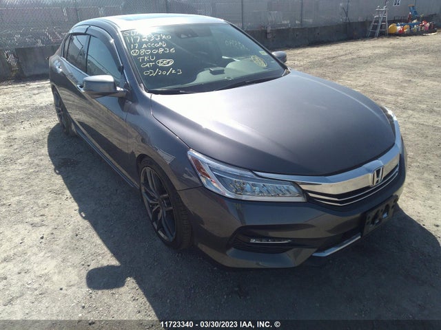11723340 :رقم المزاد ، 1HGCR3F96HA800836 vin ، 2017 Honda Accord Touring مزاد بيع