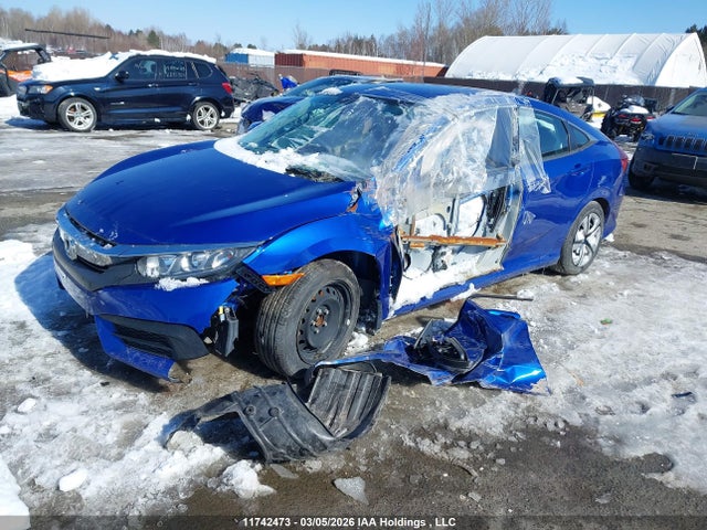 2018 Honda Civic Lx მანქანა იყიდება აუქციონზე, vin: 2HGFC2F57JH005677, აუქციონის ნომერი: 11742473