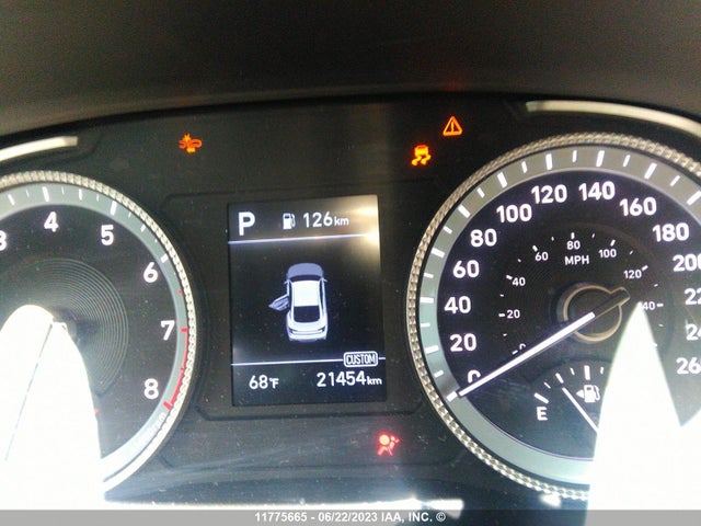 2022 Hyundai Sonata Se მანქანა იყიდება აუქციონზე, vin: KMHL24JA2NA233851, აუქციონის ნომერი: 11775665