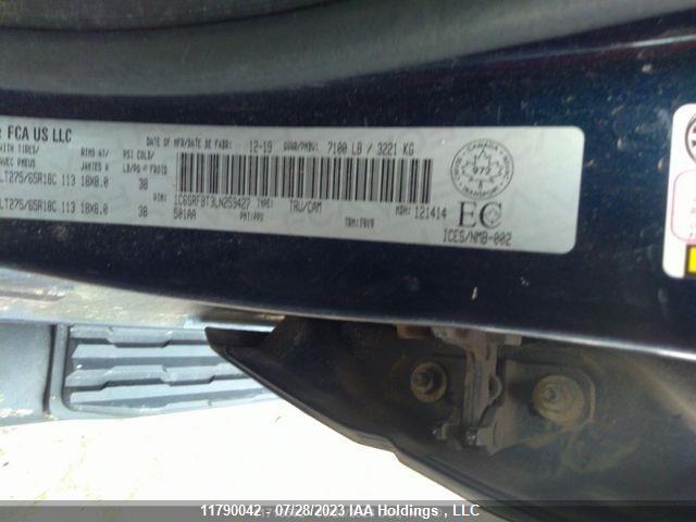 11790042 :رقم المزاد ، 1C6SRFBT3LN259427 vin ، 2020 Ram 1500 Big Horn/lone Star مزاد بيع