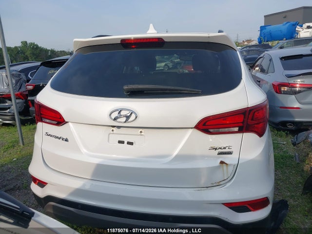 11875076 :رقم المزاد ، 5XYZUDLB5HG456128 vin ، 2017 Hyundai Santa Fe Sport Luxury مزاد بيع