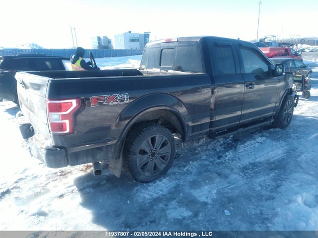 11937807 :رقم المزاد ، 1FTEX1EP0JFC96486 vin ، 2018 Ford F150 Super Cab مزاد بيع