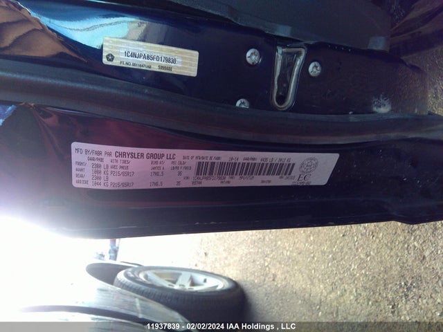 1C4NJPAB5FD179830 Jeep Patriot