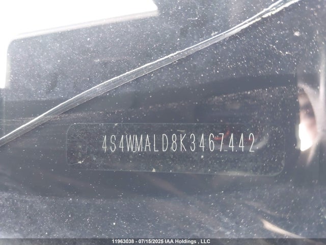 4S4WMALD8K3467442 Subaru 2019