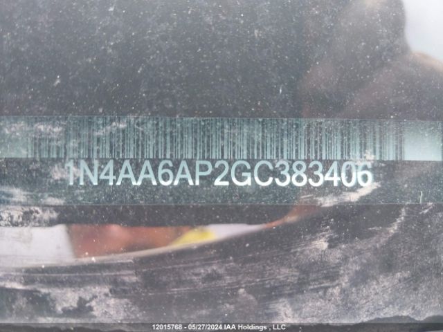 1N4AA6AP2GC383406 Nissan Maxima