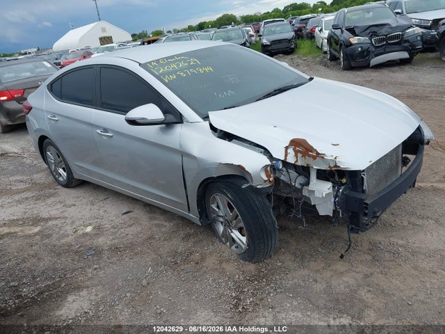 2019 Hyundai Elantra Preferred მანქანა იყიდება აუქციონზე, vin: KMHD84LF5KU879844, აუქციონის ნომერი: 12042629