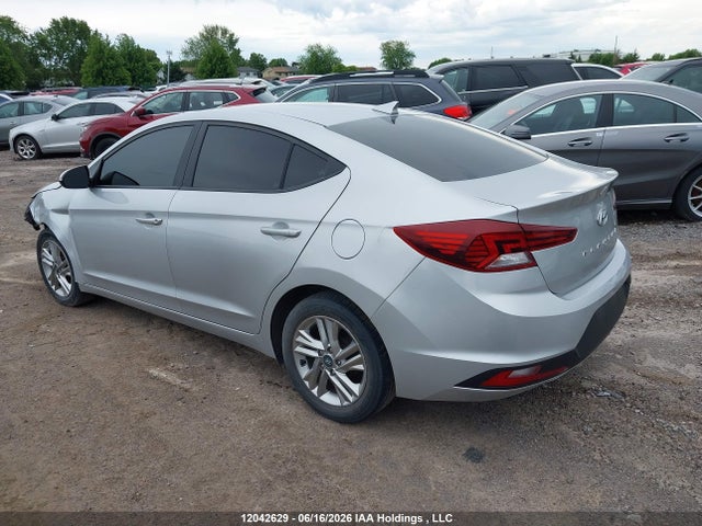 2019 Hyundai Elantra Preferred მანქანა იყიდება აუქციონზე, vin: KMHD84LF5KU879844, აუქციონის ნომერი: 12042629