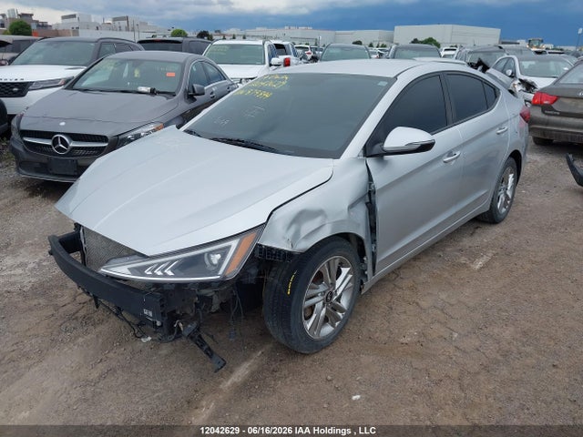 2019 Hyundai Elantra Preferred მანქანა იყიდება აუქციონზე, vin: KMHD84LF5KU879844, აუქციონის ნომერი: 12042629