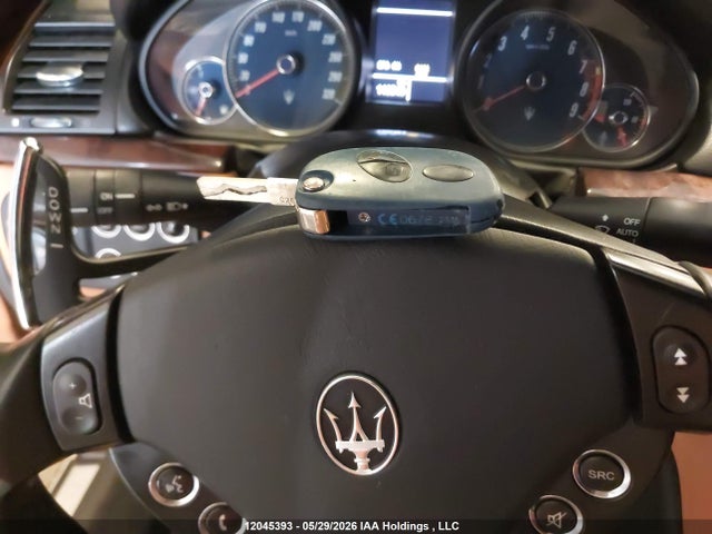 2008 Maserati Granturismo მანქანა იყიდება აუქციონზე, vin: ZAMGH45F680036780, აუქციონის ნომერი: 12045393