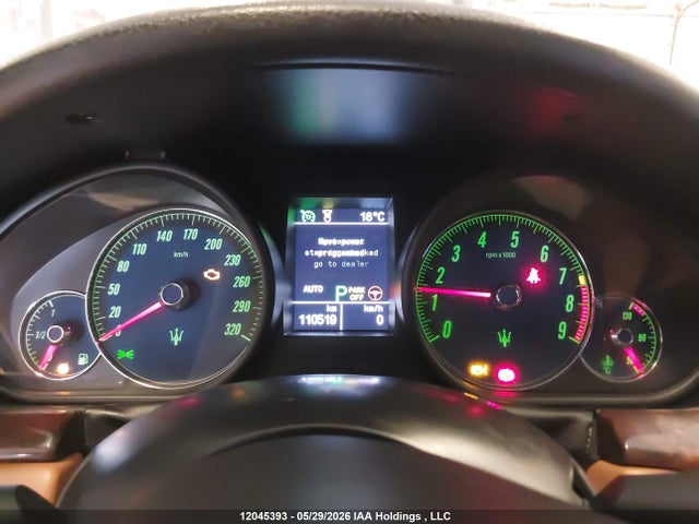 2008 Maserati Granturismo მანქანა იყიდება აუქციონზე, vin: ZAMGH45F680036780, აუქციონის ნომერი: 12045393